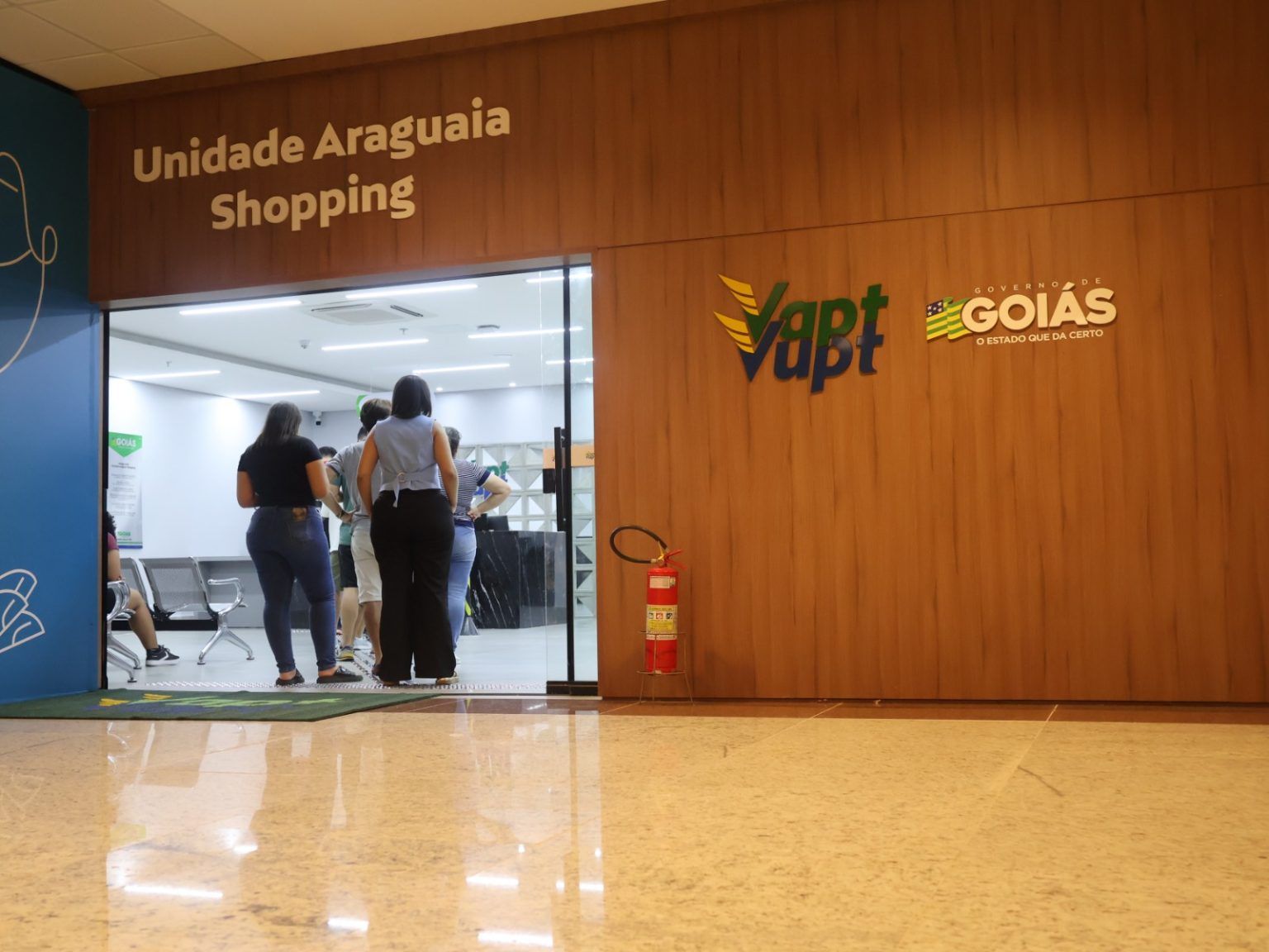 Vapt Vupt do Araguaia Shopping retoma atendimento em novo espaço