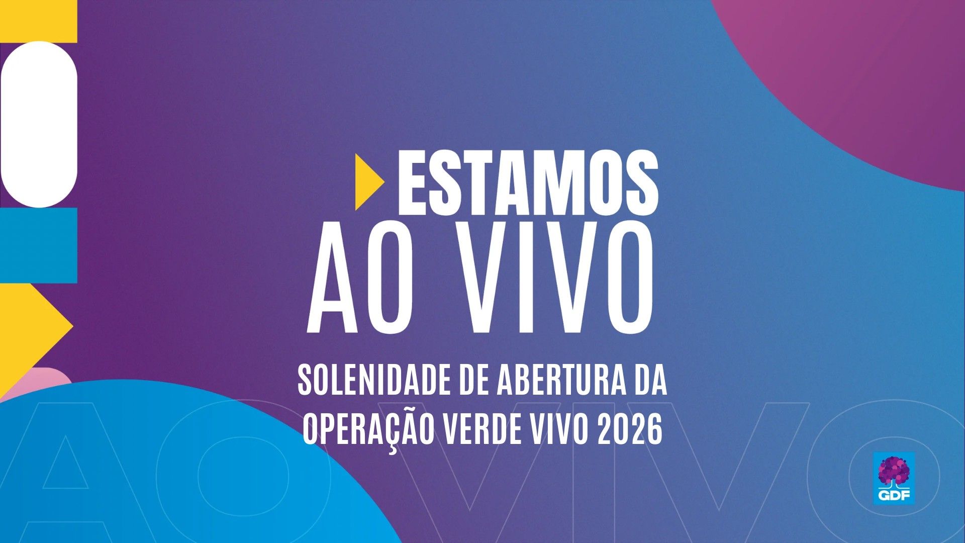 Acompanhe o lançamento da Operação Verde Vivo 2026
