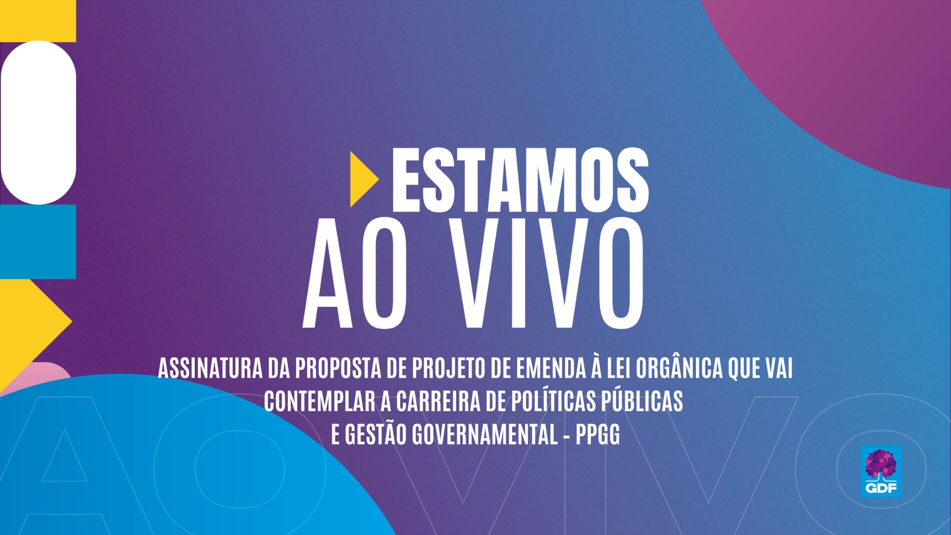 Ao vivo: acompanhe a assinatura da proposta do Projeto de Emenda à Lei Orgânica da carreira de PPGG