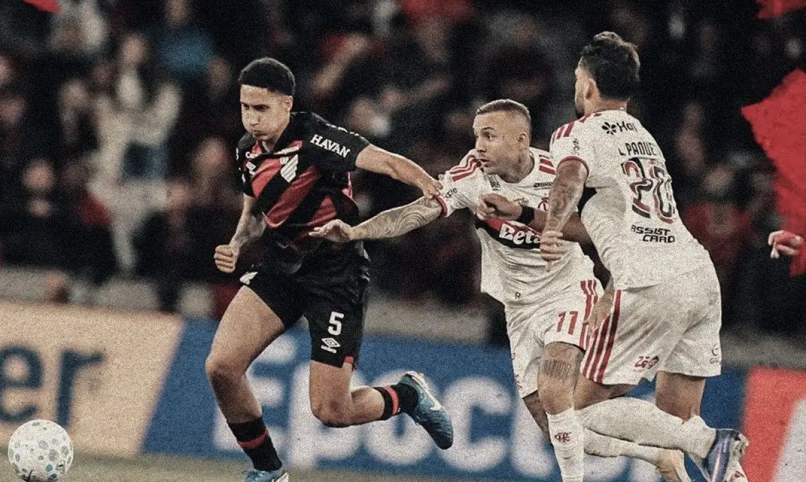 Brasileirão: Flamengo empata com Athletico-PR e "ajuda" Palmeiras