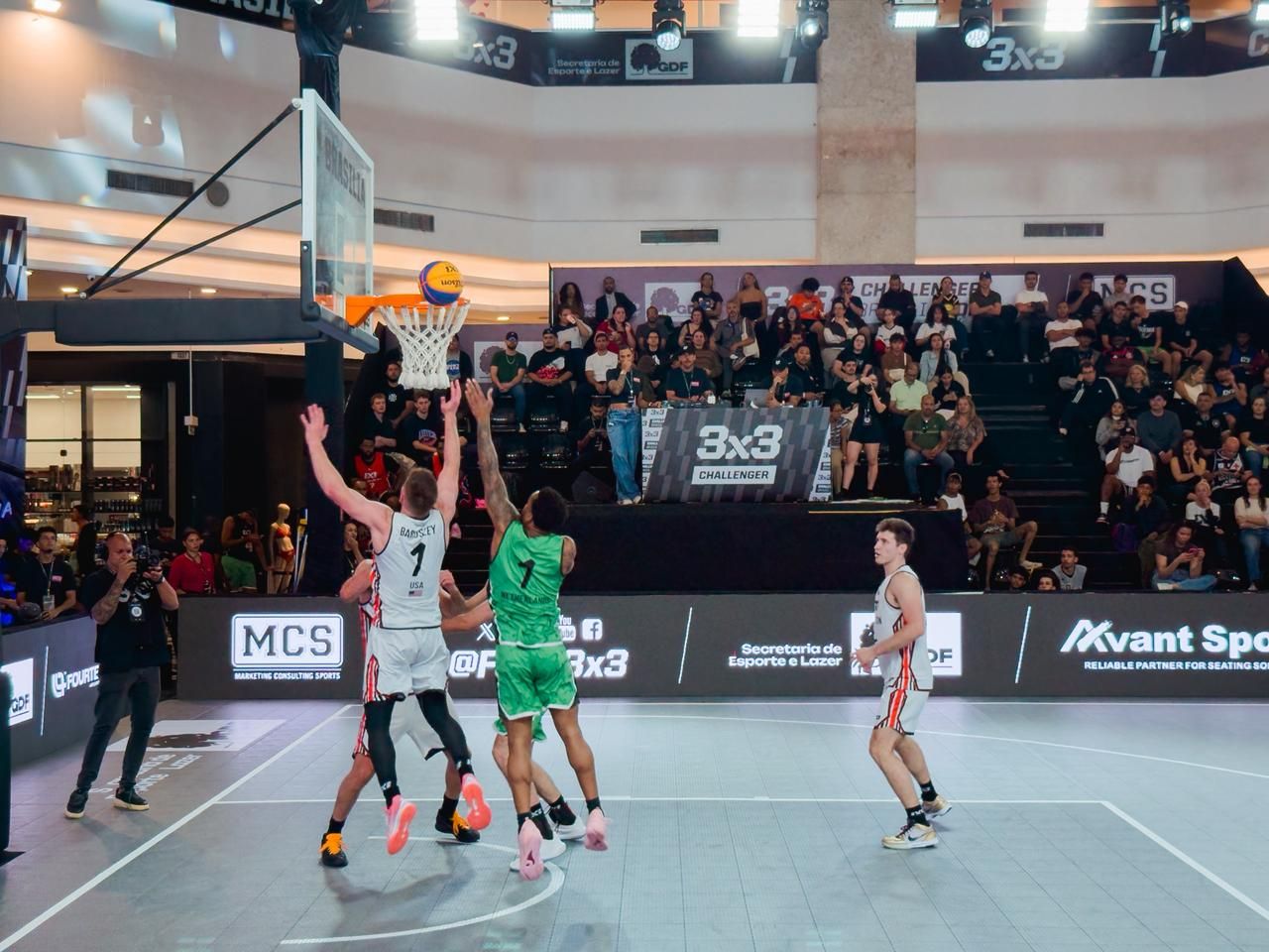 Brasília recebe Challenger Internacional de Basquete 3x3