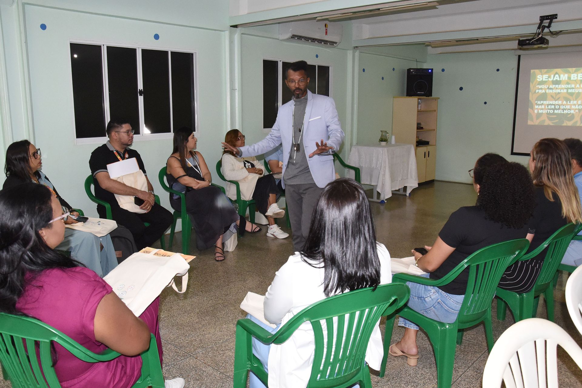 Caic de Brazlândia apresenta projeto de oralitura a representantes de todo o país