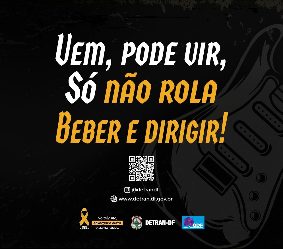 Campanha educativa Maio Amarelo chega ao Porão do Rock