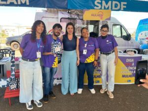 GDF na Sua Porta leva a Samambaia acolhimento e informação às mulheres