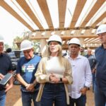 Governadora Celina Leão acompanha obras do viaduto de Planaltina