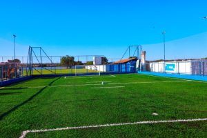 Inaugurado campo sintético de futebol society de Planaltina
