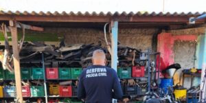 Operação investiga adulteração de motocicletas em Aparecida de Goiânia