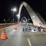Ponte JK terá reforço em colunas e nova pintura