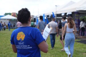 Programa Ação Comunitária leva serviços gratuitos e programação de bem-estar à Granja do Torto