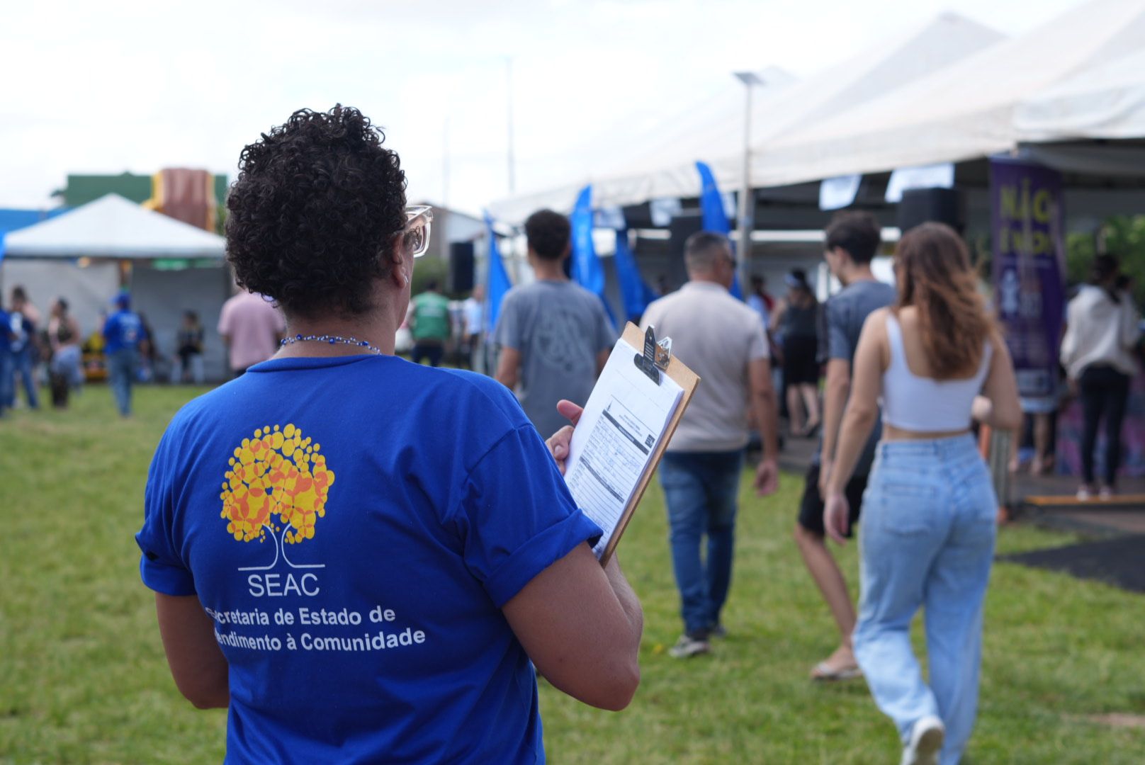 Programa Ação Comunitária leva serviços gratuitos e programação de bem-estar à Granja do Torto
