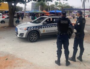Reforço da PMDF amplia segurança no centro de Ceilândia