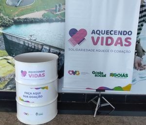 Sede da Saneago é ponto de arrecadação da Campanha Aquecendo Vidas 2026