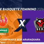TV Brasil transmite Unimed Campinas e Sesi Araraquara neste domingo