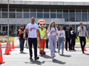 Ação na Praça do Buriti incentiva doação de sangue