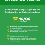Agenda do governador para manhã de terça-feira