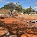 Começam obras de manutenção da quadra e do parquinho da QI 6 do Guará