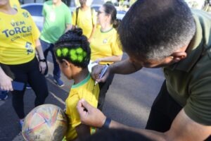 Copa do Mundo leva futebol e integração a pacientes da orientação médico-psicopedagógica