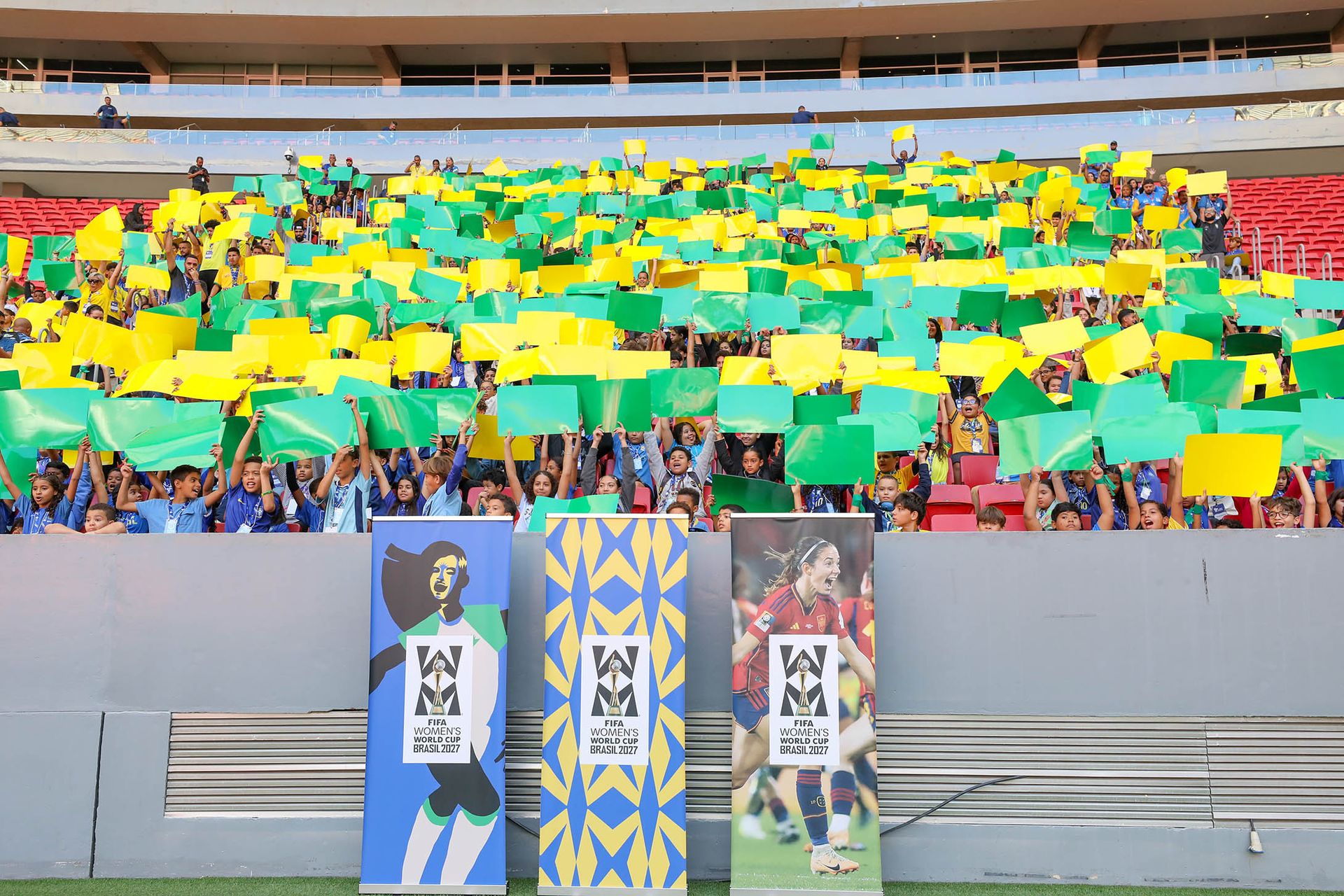 Dada a largada: Brasília inicia contagem regressiva de um ano para a Copa do Mundo Feminina da FIFA 2027™️