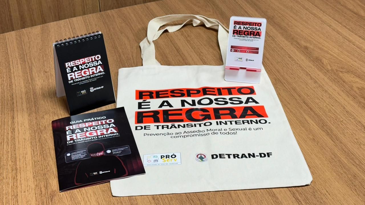Detran-DF estabelece fluxo para registro e enfrentamento ao assédio