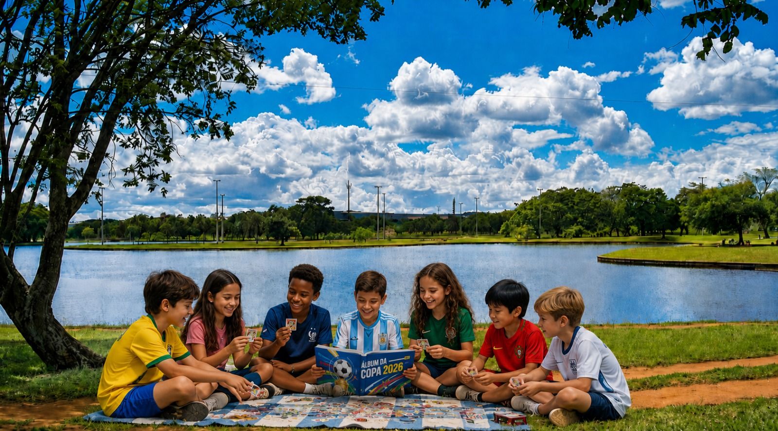 Evento Troca Campeã reúne colecionadores e apaixonados por futebol no Parque da Cidade