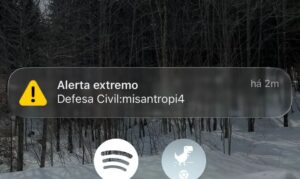 Falso alerta da Defesa Civil atingiu cerca de 30 milhões em 8 estados