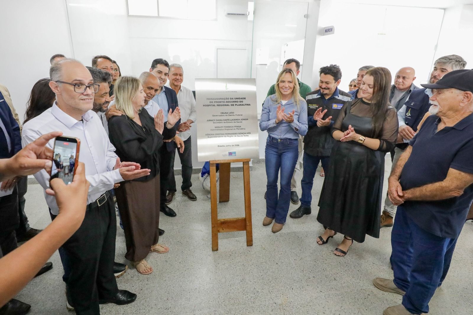 GDF reforça a saúde de Planaltina com inauguração de reforma do pronto-socorro e aumento de vagas para exames com novo tomógrafo