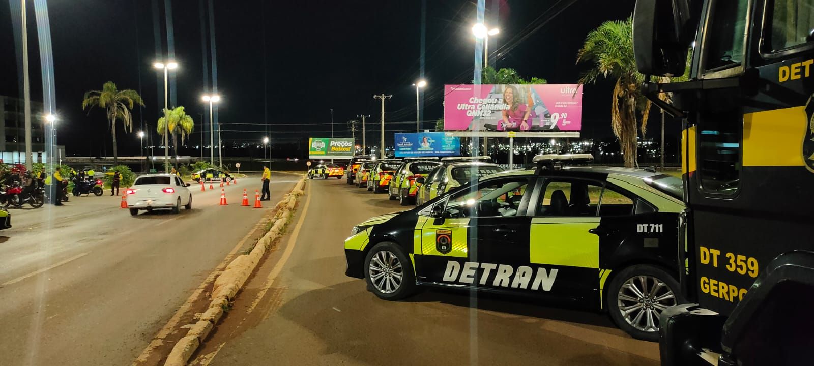 Operação Sossego aborda 160 motociclistas em Taguatinga