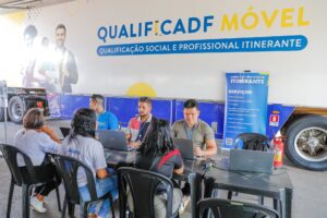 QualificaDF Móvel abre 1.266 vagas gratuitas de qualificação profissional