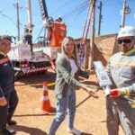 Santa Luzia ganha mais iluminação pública e se prepara para receber asfalto e rede de esgoto