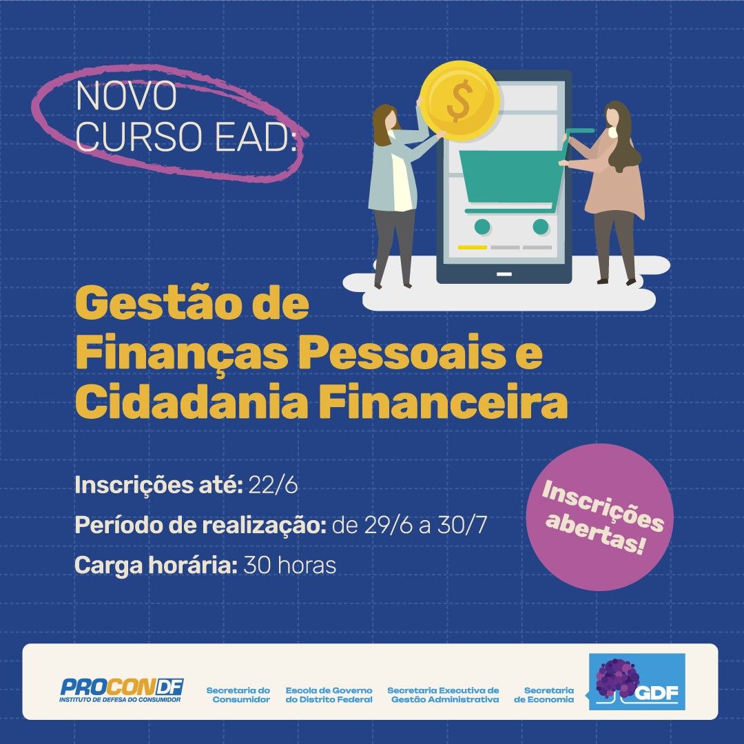 Servidores podem se inscrever no curso de Gestão de Finanças Pessoais e Cidadania Financeira