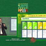 Sistema de gestão de riscos é apresentado em reunião