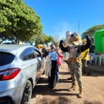 Blitz educativa em Brazlândia alerta para perigos de incêndios florestais