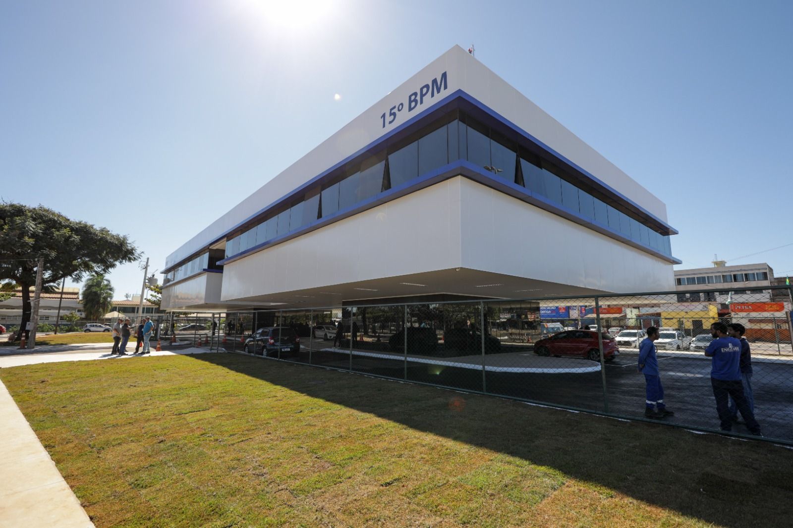 Com investimento de R$ 11,7 milhões, sede definitiva do 15º BPM, na Estrutural, é inaugurada