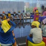 Oficina de desenho e contação de histórias movimentam a Biblioteca Nacional