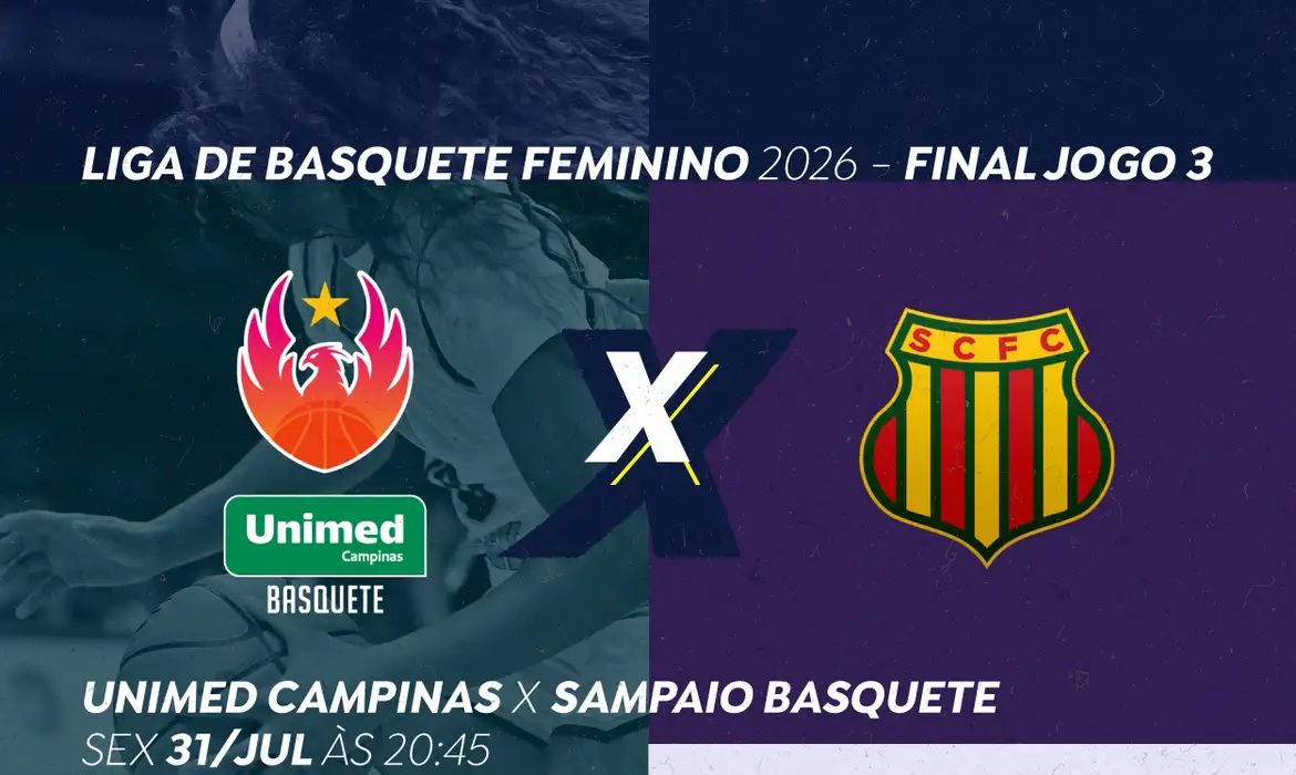 TV Brasil exibe nesta sexta jogo Unimed Campinas X Sampaio Basquete