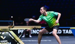 Calderano derrota japonês e vai às oitavas do Europe Smash, na Suécia