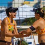 Carol e Rebecca estão na final do Circuito Mundial de vôlei de praia