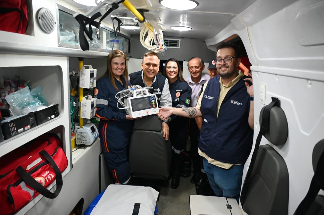 Goiânia garante mais agilidade no atendimento de urgência e emergência com novos desfibriladores