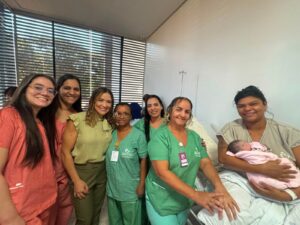 Hospital e Maternidade Dona Iris bate recorde de partos humanizados em 2026
