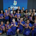 Mabel recebe alunos da Escola Municipal de Tempo Integral Maria Nosídia, destaque no Ideb 2025