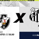 Ondas da Rádio Nacional transmitem partida entre Vasco e Santos