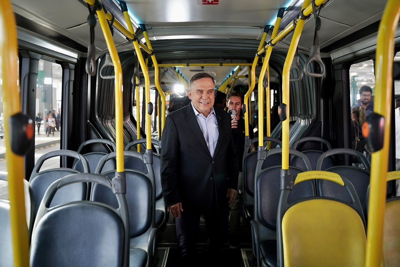 Prefeito Sandro Mabel entrega metronização total do BRT Leste-Oeste