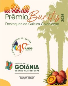 Prêmio Buritis 2026 reconhece destaques da cultura goianiense em categorias artístico-culturais
