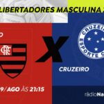 Rádio Nacional exibe Flamengo x Cruzeiro pelas oitavas da Libertadores