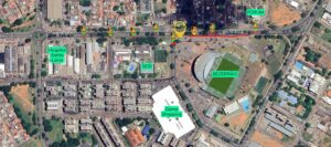 Trânsito será alterado neste domingo (16), por causa do jogo Gama x São José
