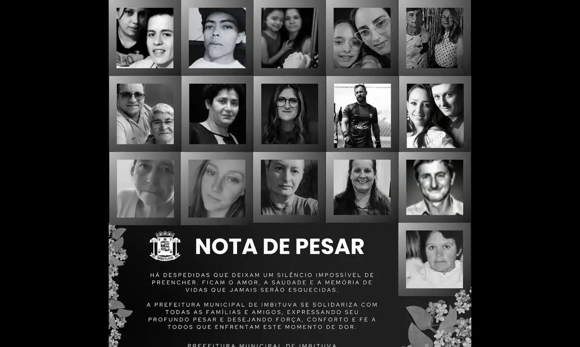 Vítimas do acidente na BR-737 são veladas em Imbituva