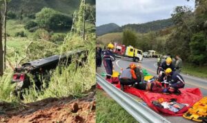 Cinco pessoas morrem em acidente com ônibus no interior de SP