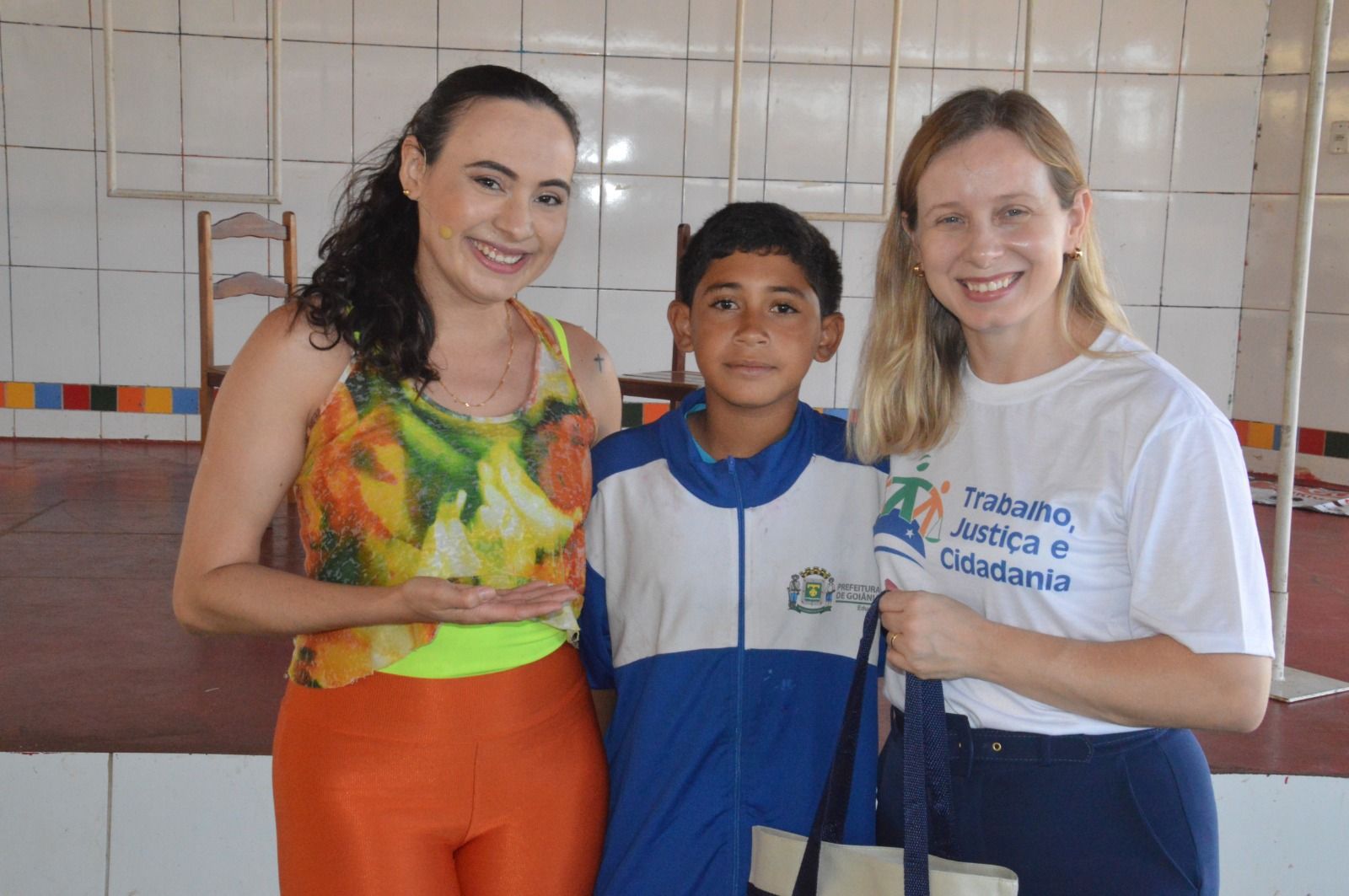 Estudantes da rede municipal participam do Programa Trabalho, Justiça e Cidadania