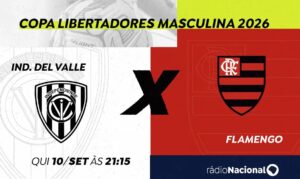 Rádio Nacional transmite Independiente del Valle x Flamengo