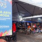 Avenida Goiás tem estações de gastronomia e lojas de moda e artesanato no Festival Viva Goiânia